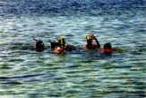 Wild Dolphin Adventures, Key West, Florida, Family snorkeling on the coral reef